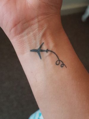 A little dedication to starting my journey to getting my pilots licence. By Barb - Krimson Ink, Salisbury South Australia