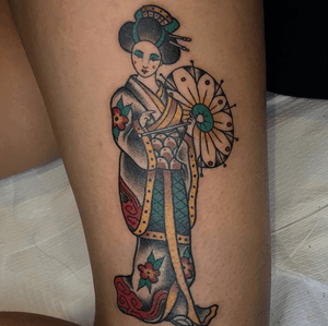 #Geisha #Tattoo done by Jio