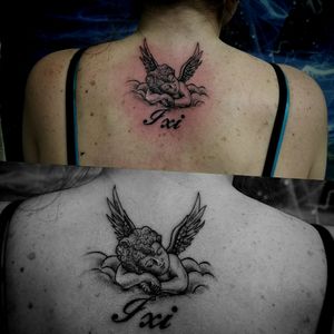 #angel #angeltattoo #femininetattoo #femininetattoos #girltattoo #girltattoos #TattooGirl #tattooGirls #tatoo #tattooart #tattooartist #tattooartists #tattooartistmagazine #tatouages #tatouage #tato#tatuaje #tatuagem #tatu