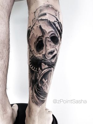 Freehand. One session. #zpointtattoo #sashazpoint #graphictattoo #panda #pandatattoo more of my tattoos check out https://www.facebook.com/Zpointt/Orhttps://www.instagram.com/zpointsasha