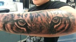 Tattoo done by Culleton #tiger #tigertattoo #blackandgrey #blackandgreytattoo #sandiego #sandiegotattoos #sandiegotattoo #california #realism #realistic 