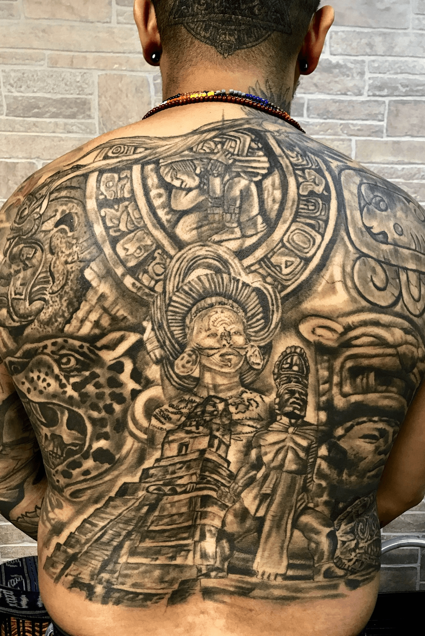 mayan tribal tattoos for men