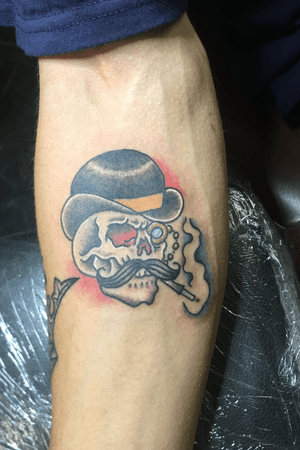 Tattoo by bloodmoney tattoo
