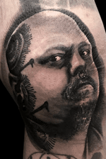 Paul booth. legend artist #legendtattoo #tattooartist #blackink #greywash #empireink