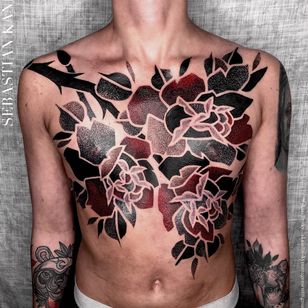 Dotwork tattoo por Sebastian Kandinsky #SebastianKandinsky #Skandinsky #dotwork #dots 