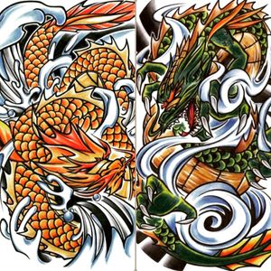 Dragon designs...#flashart #flashtattoo #flash #Dragons #OrientalDragon #AsianTattoos #elements #forearmtattoo #design #irezumi #newjapanese #newschool #neotraditional #byjncustoms