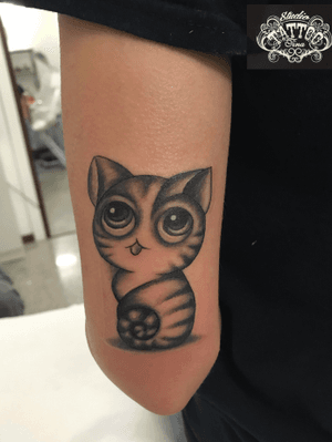 Gatto tattoo Cat 😘
