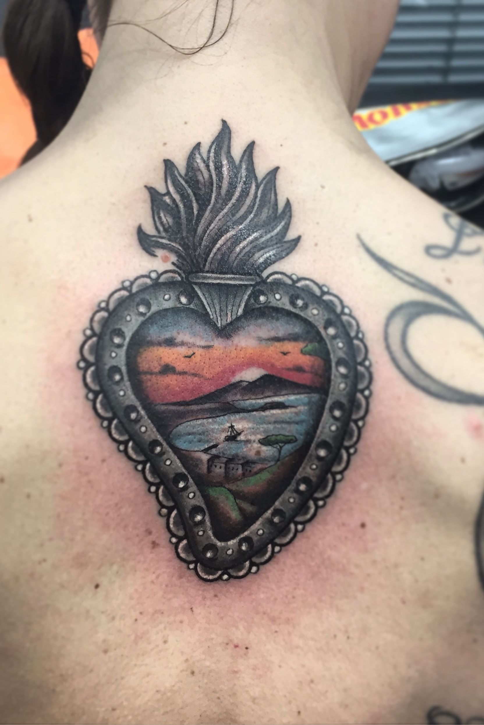 Tattoo uploaded by Vincenzo Formisano • #traditionaltattoo #sacredheart  #classictattoos #tattooart • Tattoodo