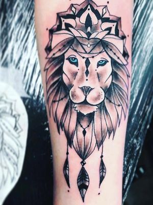 My tattoo as a symbol for brave lions are brave. 