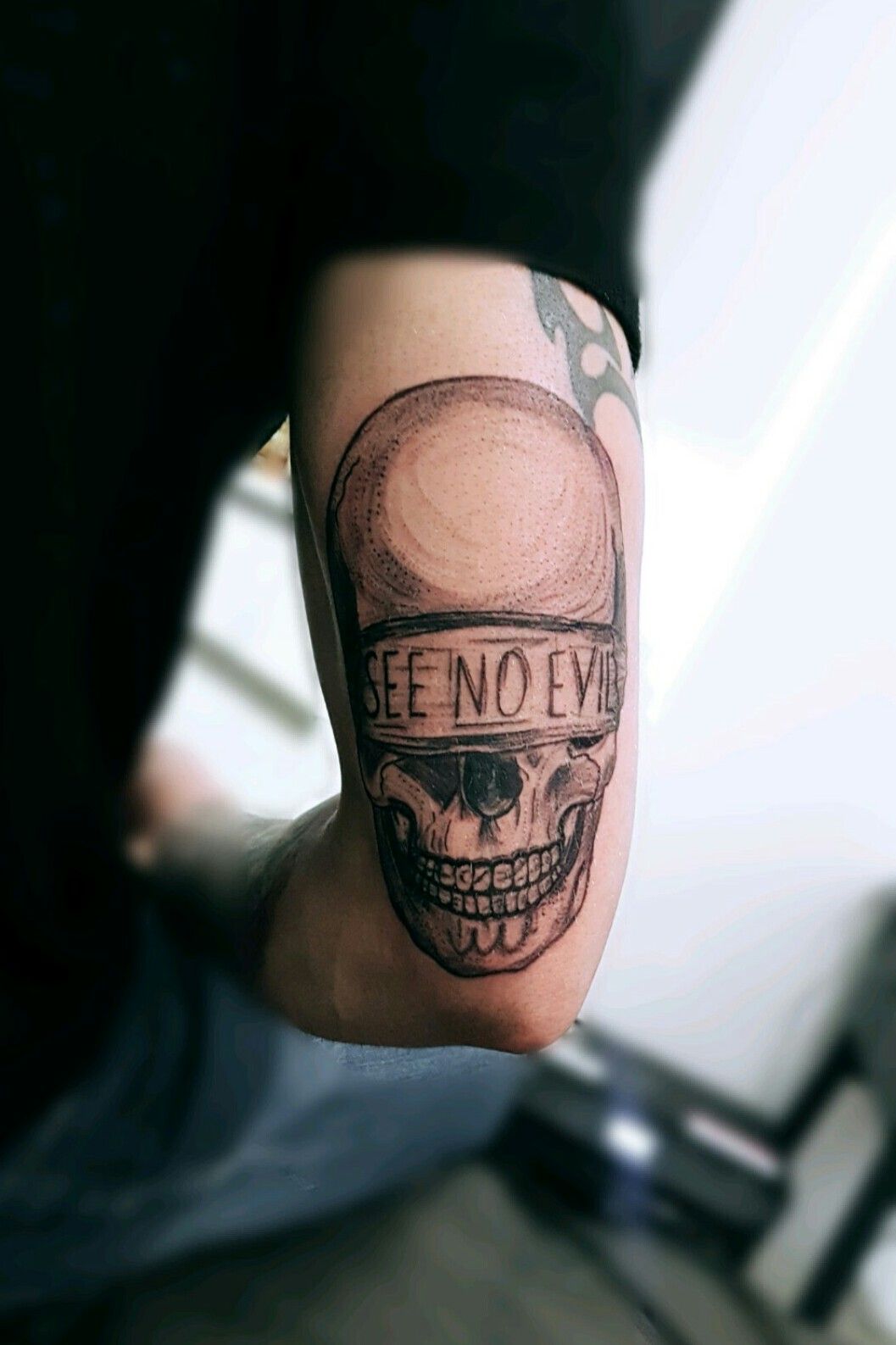 Tattoo uploaded by Alessia Alessandra  See No Evil  Great message   Tattoodo