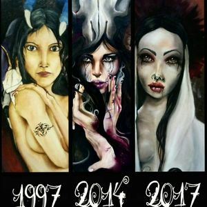 For commission painting :lilithdivinetattoo@gmail.com #Painter #paintings #oiloncanvas #lilithdivineartist #ladytattooers #artists 