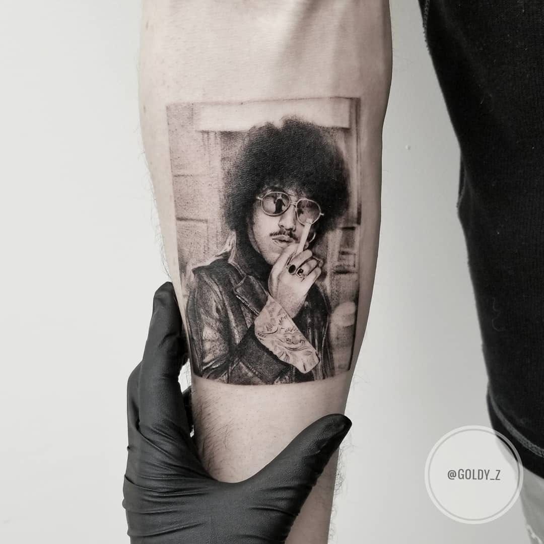 I have a tattoo of Bruce Springsteen wearing 3D glasses on my leg  The  Streets  The Guardian