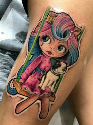 ☆ BLYTHE DOLL☆ ♡ STICKER EFFECT ON YOUR SKIN♡ Resident Artist at Dharma Tattoo Roma, Via Mario Broglio, 47 Zona Anagnina. per info e appuntamenti potete scrivermi in privato oppure tramite messaggio WhatsApp al numero 3735060428 @dharmatattooroma #tattoo #tatuaggio #tatuaje #tattooed #bodyart #tattoosnob #tattooartist #italiantattooartist #inkedmagitaly #skinartmag #tattooitalia #iltatuaggioitalia #tatuatoriitaliani #supportgoodtattooing #tattooworkers #tattoodo #tattooroma #newschooltattoo #sbirulotattoo #stickerstattoo #sticker #blythedoll #dolls 