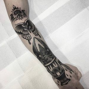Dane – Traditional – Old School Tattooinghttp://theburningeyetattoo.com/