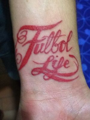 InkRed tattoo fútbol life 
