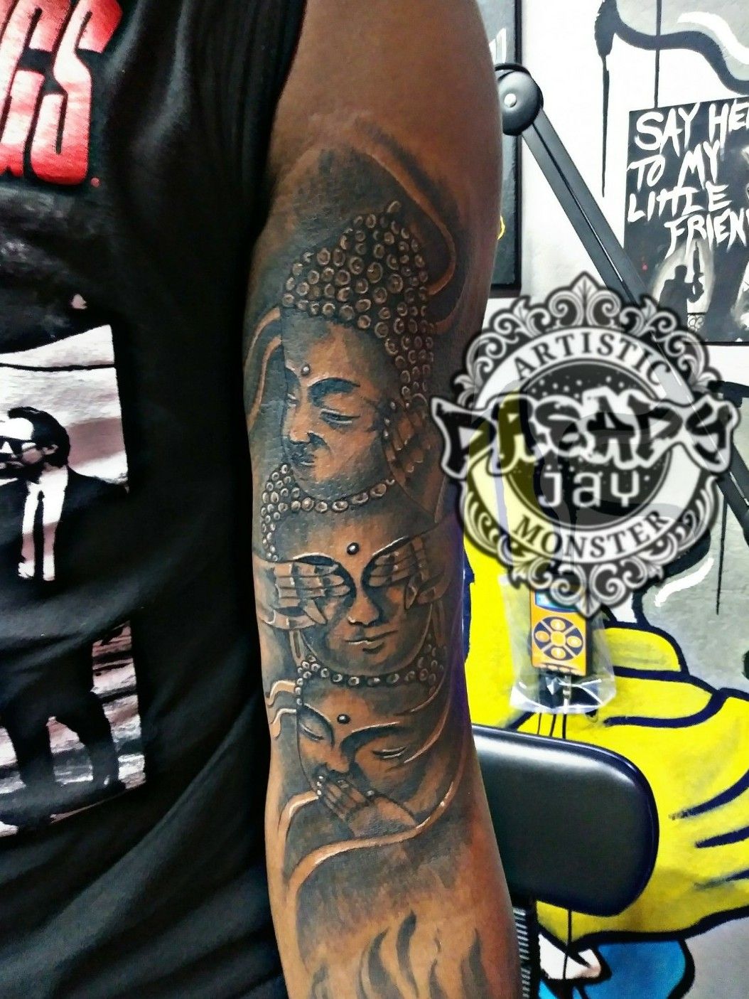 Tattoo uploaded by Jay Jay • Upper arm section of my sleeve