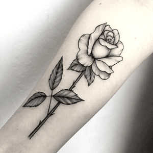 #rose#flower#graphic#blacktattoo 