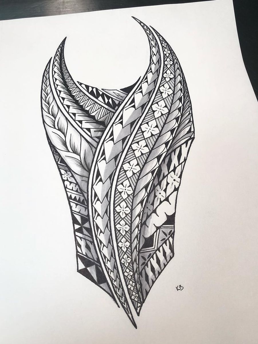 Tattoo uploaded by Raymond Scarborough • Fijian tribal tapa shin • Tattoodo