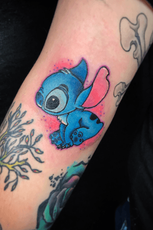 Sparkly stitch tattoo