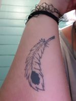 First tattoo, Ying Feather