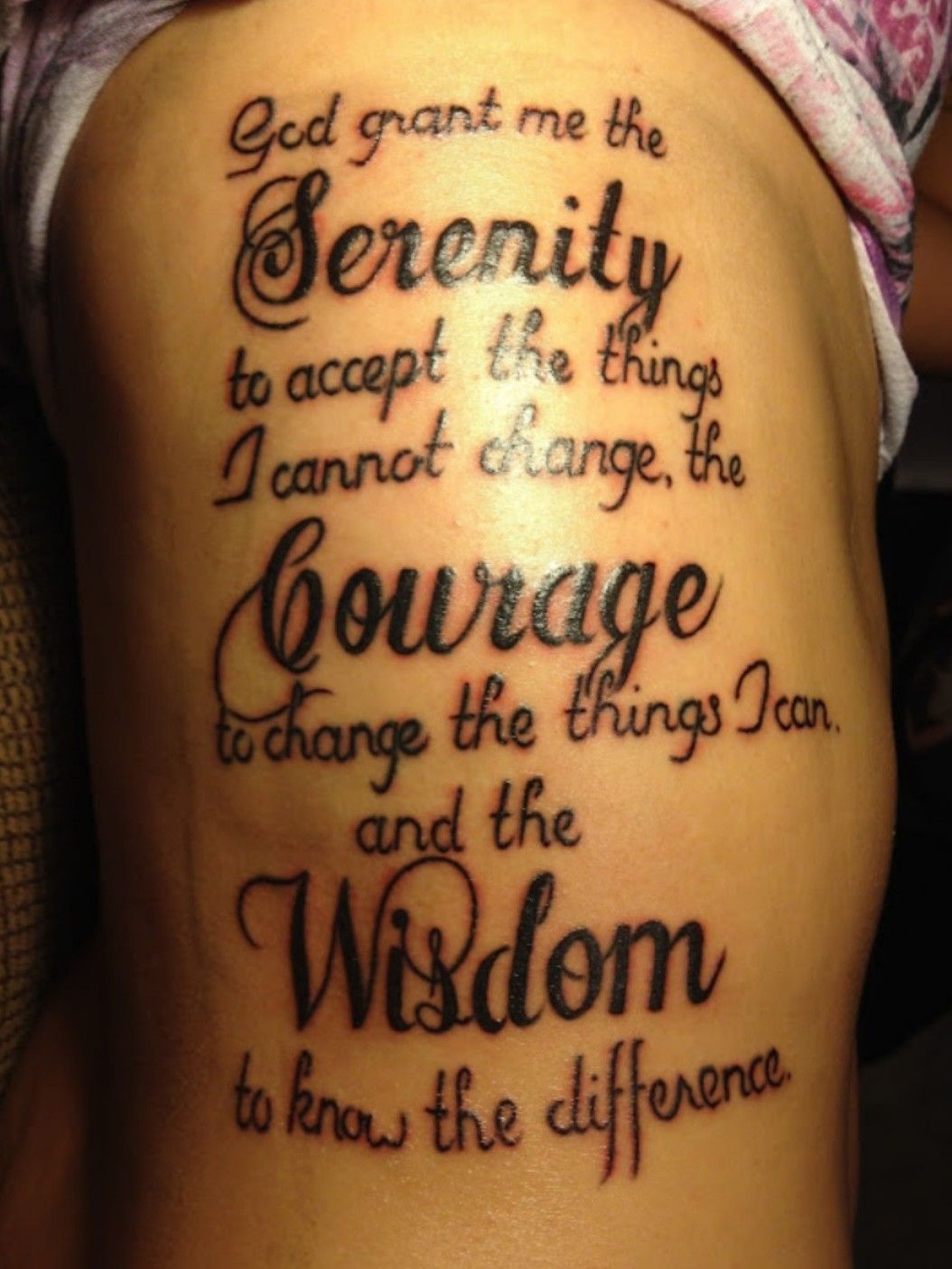 simple serenity prayer tattoo womenTikTok Search