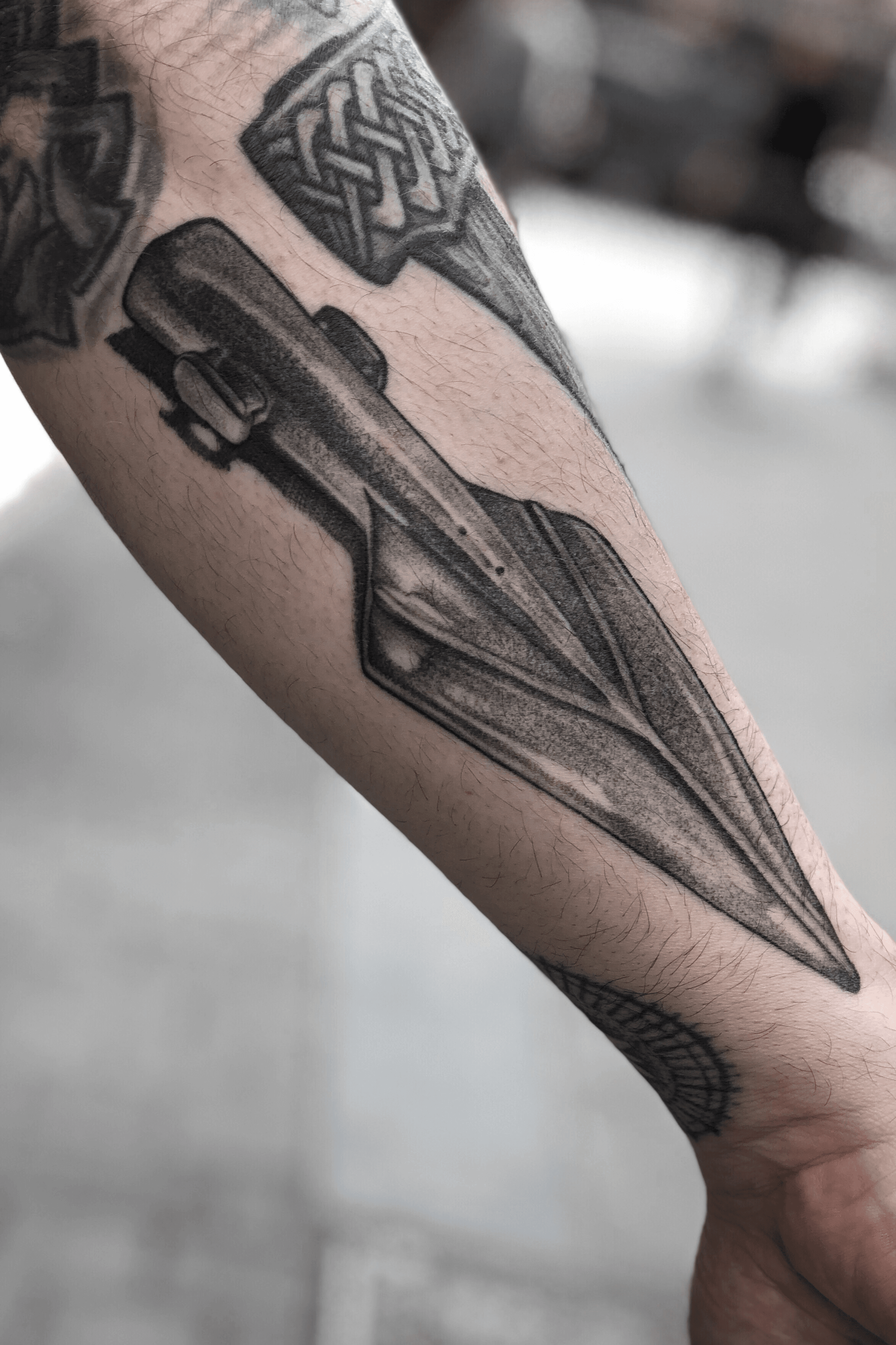 Spear head tattoo  Tattoogridnet