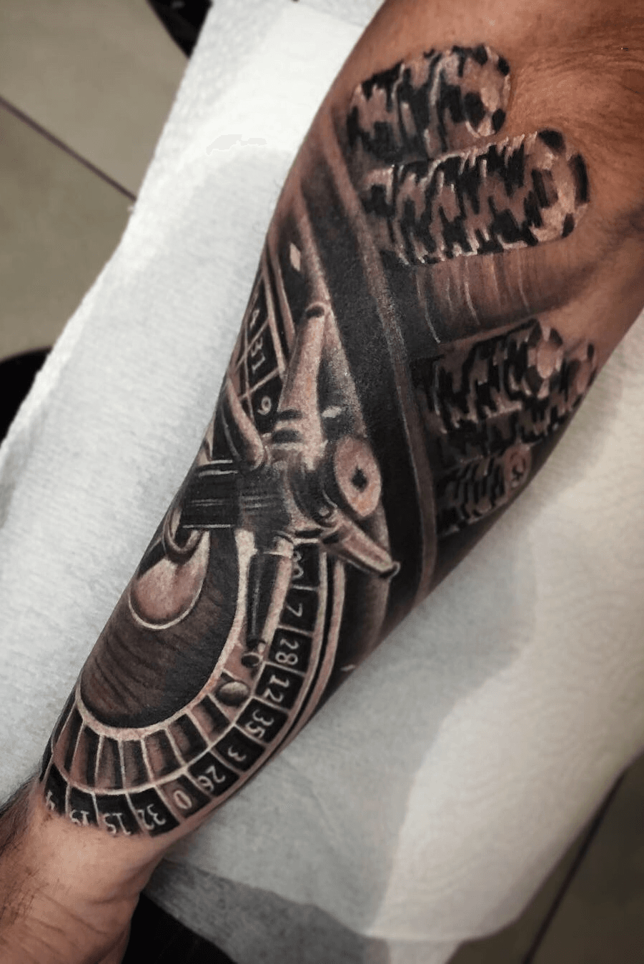 35 Best Roulette Tattoo ideas  gambling tattoo tattoos roulette