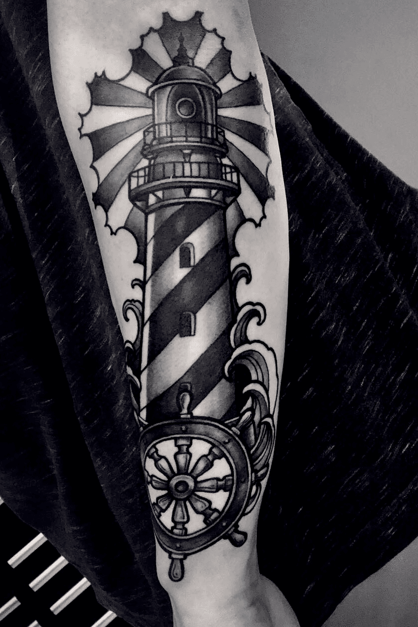 1500 Lighthouse Tattoo Images Stock Photos  Vectors  Shutterstock