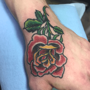 Got to do this suoer fun traditional rose! Thanks shane!!!