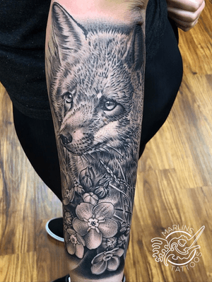 What do you guys think about the details on this fox piece done here at the shop?? 🏆 @marlinstattoos 🏆 ☎️305-639-8194 📍1730 NW 7th St Miami, FL 33125  