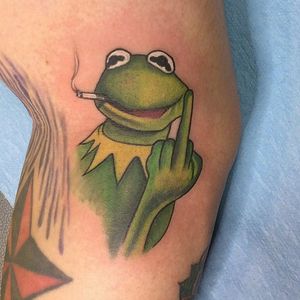 I can do a mean Kermit the frog