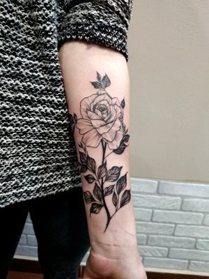 Black and grey tattoo