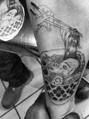 Ramen !! #japonesetattoo #mangatattoo 