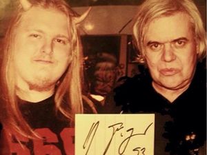 Paul Booth and H.R. Giger #PaulBooth #HRGiger #BoothGallery #LastRitesTattooTheatre #LastRites