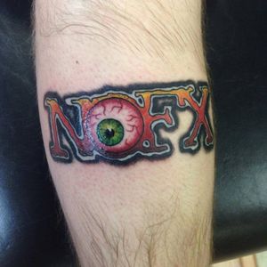 Nofx eyeball by mike smith. Mikesmith_tattoos on instagram
