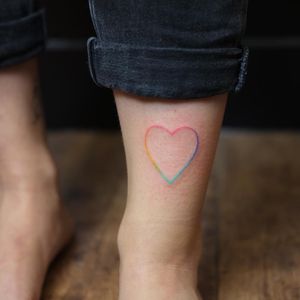 Tattoo by Yar Put #YarPut #valentinesdaytattoos #valentinestattoos #valentinesday #valentines #love #heart #handpoke