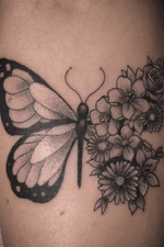 Butterfly on an arm 🤙 . . . . . #butterflytattoo #butterfly # tattoo #tattoos #blackandgrey #blackandgreytattoo #dotwork #fineline #finelinetattoo #dotworktattoo #armtattoo #floral #floraltattoo #smalltattoo #flowertattoo #tattoodesign