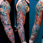 #japanesetattoo #tattooartist #TattooSleeve #koifish #hannya 