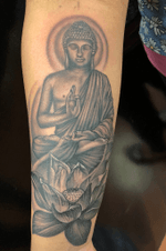Buddha realism tattoo 