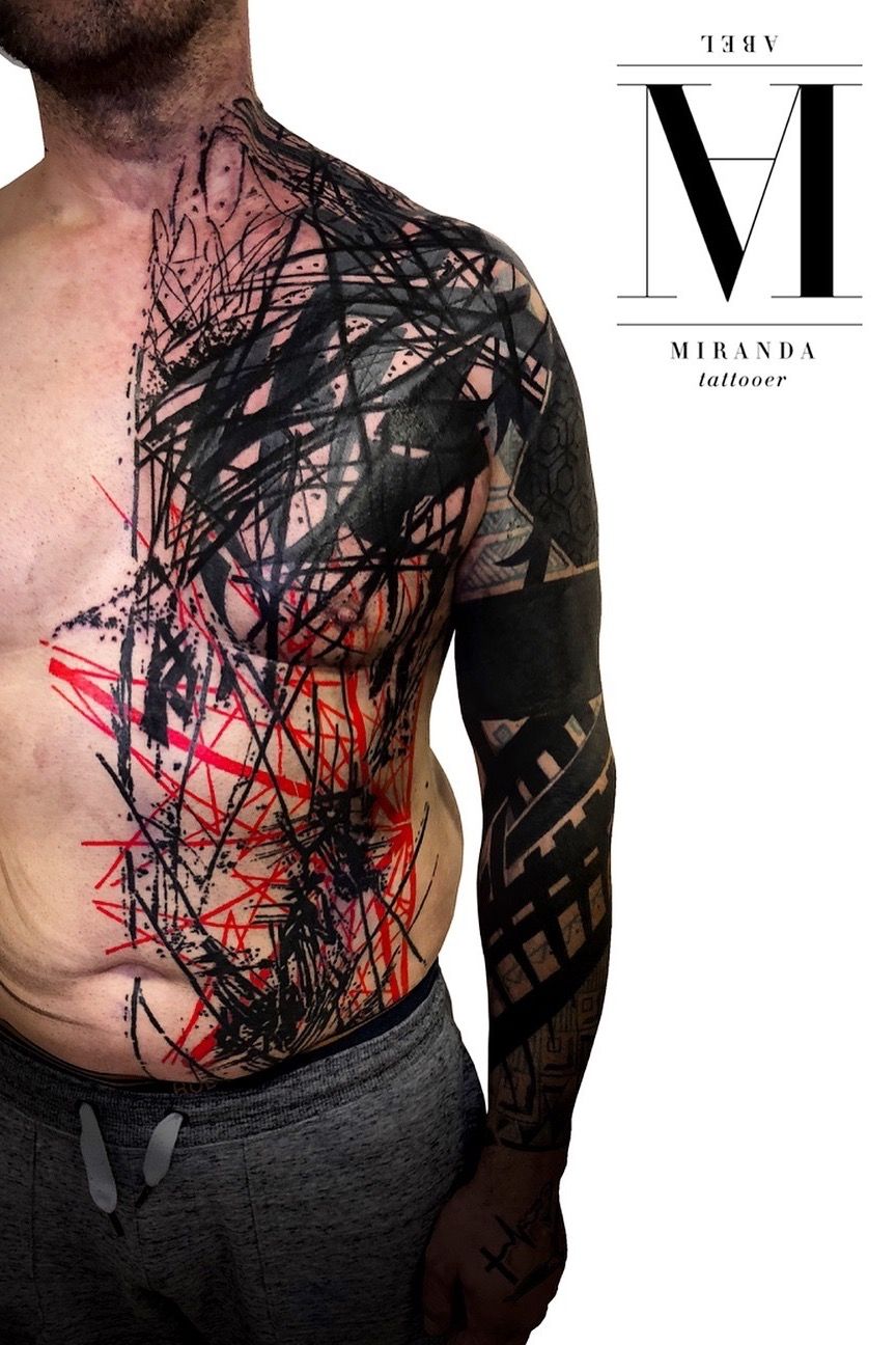 Tattoo uploaded by Abel Miranda • Bodysuit Abstract tattoo by Abel Miranda  +info and NEXT DESTINATIONS 635808506 • Tattoodo