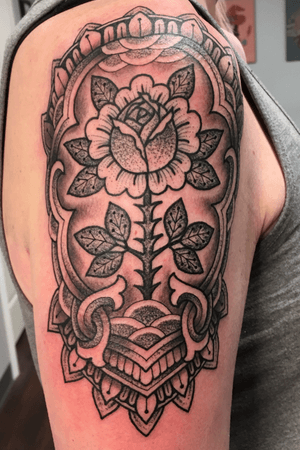 Tattoo by Black meadow gallery and tattoo