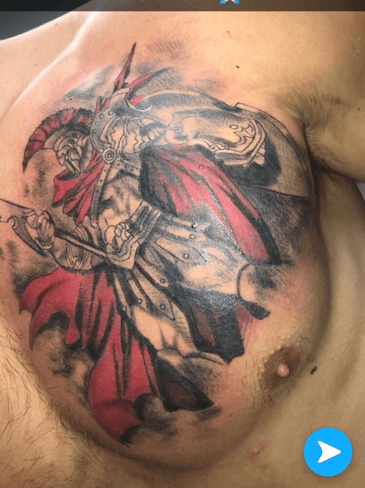 Tattoo uploaded by Reilly Moran • Ares Greek God Of War • Tattoodo