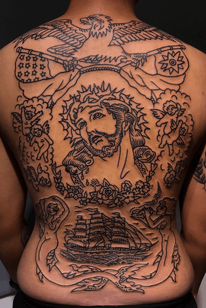 #traditional #tattoo #taipeitattoo #taiwantattoo #tattoobylu66 #刺青 #紋身 