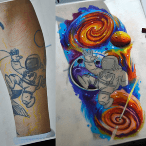 #tattoosketch #space #universe #galaxy #galaxia #universo #espaco #astronauta #astrounaut #thiagopadovani