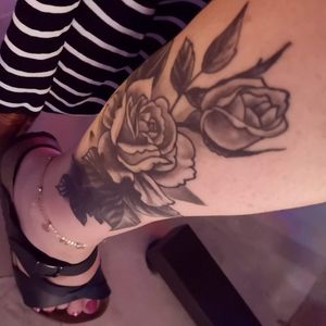 Rose cover up by Tomasz @Rebel Ink in Aberdeen 