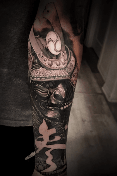 japanese samurai sleeve tattoo designs