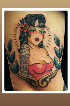 I did this one back in 2010 Rockabilly babe