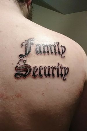 I'm called security for my family so i got it put on me