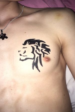 Tribal tattoo Lion