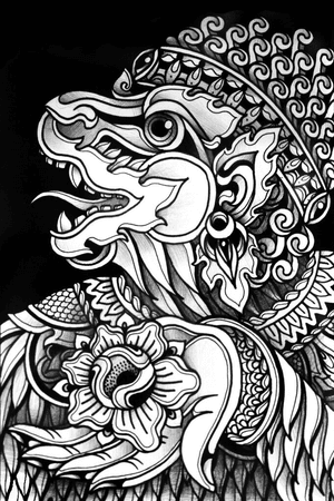 #hanuman #buddhism #orientaltattoo #oriental #sketch #design #blacktattoo #blacktattooart #blackwork #tattooart #tattoodesign #tattoosketoo  #berlin #keblacktattoo
